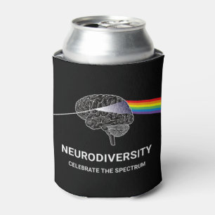 Autismus-Spektrum ASD ADHD Rainbow Br Dosenkühler
