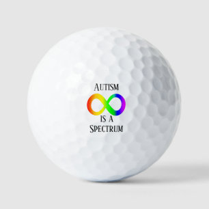 Autismus-Spektrum-Bewusstseins-Golfball Golfball