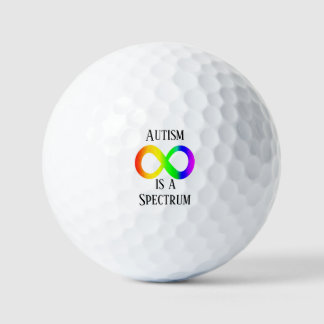Autismus-Spektrum-Bewusstseins-Golfball Golfball