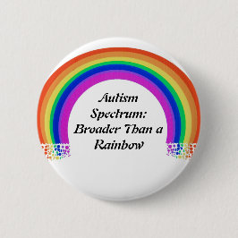 Autismus-Spektrumknopf Button