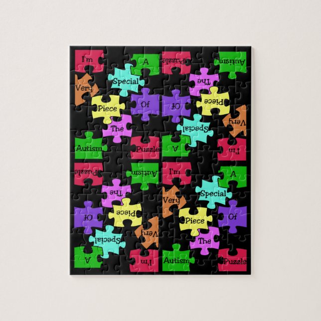 Autismus-spezielles Stück-Puzzlespiel (Vertikal)