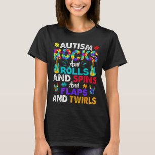 Autismus-Steine und -Rollen Funny Autism Awareness T-Shirt