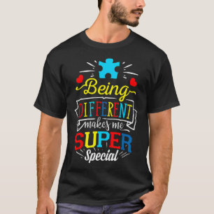 Autismus-Super Spezielle Autismus-Unterstützungsbe T-Shirt