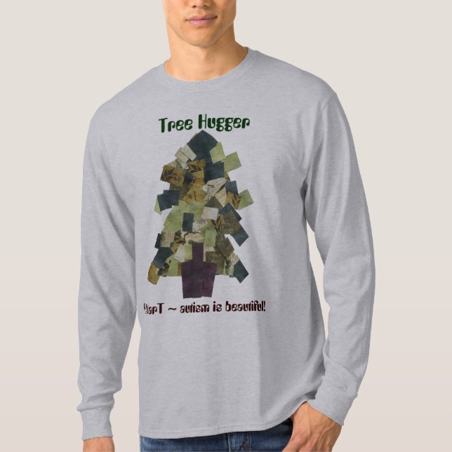 Autismus-T - Shirt-Baum Hugger durch MAXarT T-Shirt (Vorderseite)