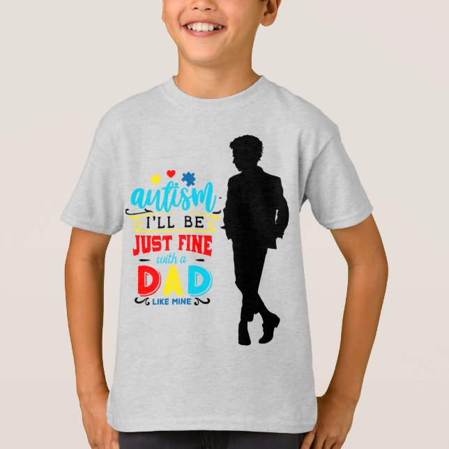 Autismus - T - Shirt der Kinder (Vorderseite)