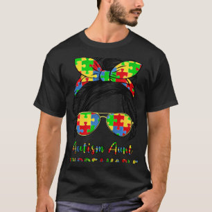 Autismus-Tante Unzerbrechliche Puzzleteile Sei net T-Shirt
