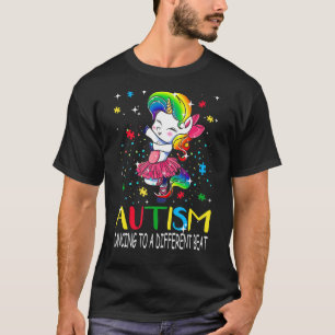 Autismus tanzt zu einem anderen Takt Balletttänzer T-Shirt