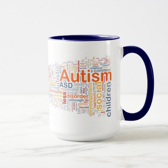 Autismus-Tasse Tasse (Rechts)