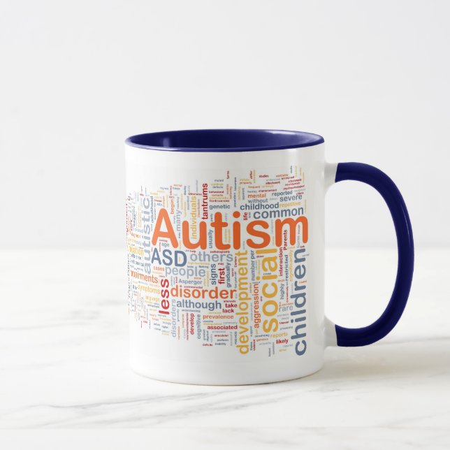 Autismus-Tasse Tasse (Rechts)