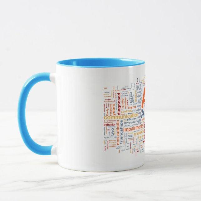 Autismus-Tasse Tasse (Links)