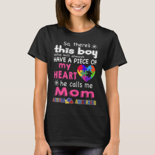 Autismus-Thermen dieser Junge, der mich Mama-Autis T-Shirt