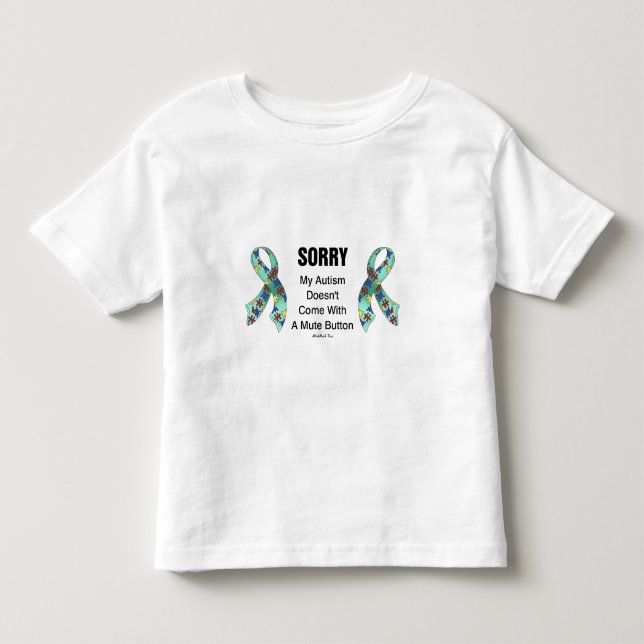 Autismus traurig kleinkind t-shirt (Vorderseite)