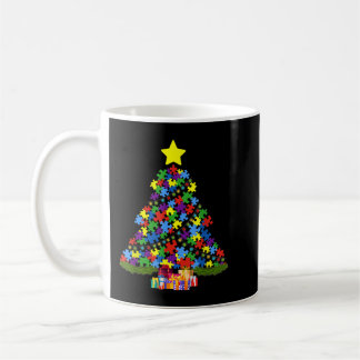 Autismus Tree Weihnachten T Autismus Bewusstsein Kaffeetasse