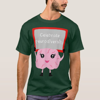 Autismus und ADHS-Bewusstsein - Embraphäre Neurovi T-Shirt