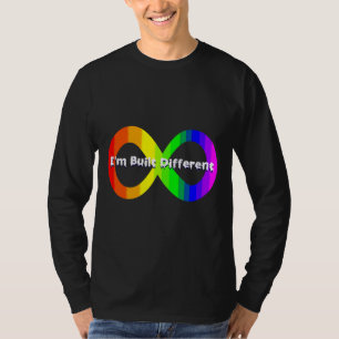 Autismus Unendlichkeit Zeichen ich baut anders T-Shirt