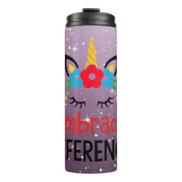 Autismus Unicorn Thermosbecher