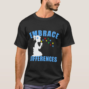 Autismus - Unterschiede annehmen  Autismus-Bewusst T-Shirt
