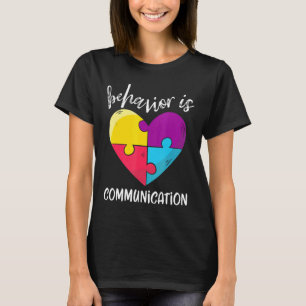 Autismus-Verhalten Ist Kommunikation Autismusrisik T-Shirt