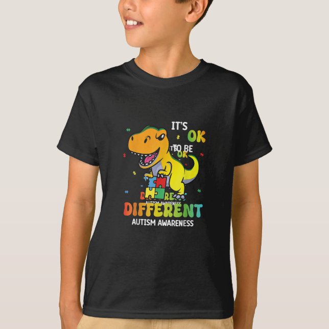Autismus weiß, dass sein Ok anders ist T-Shirt (Vorderseite)