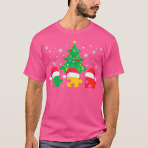 Autismus Zitat Weihnachts-Autismus Bewusstseinsfra T-Shirt