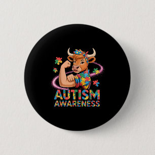 Autismusbewusstsein Button
