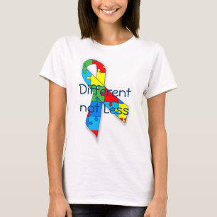 Autismusbewusstsein unterschiedlich nicht weniger T-Shirt