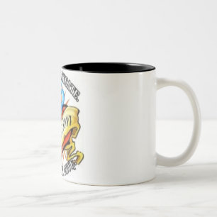 Autismusherz tatoo zweifarbige tasse