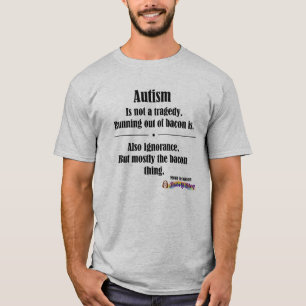 Autismusspecktragödielicht-Frontenlogo T-Shirt