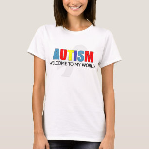 Autismuswillkommen zu meiner Welt T-Shirt