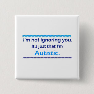 Autist vermeidet Kontakt mit dir Button