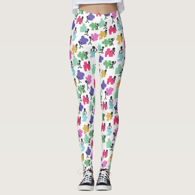 Autisten Leggings (Vorderseite)