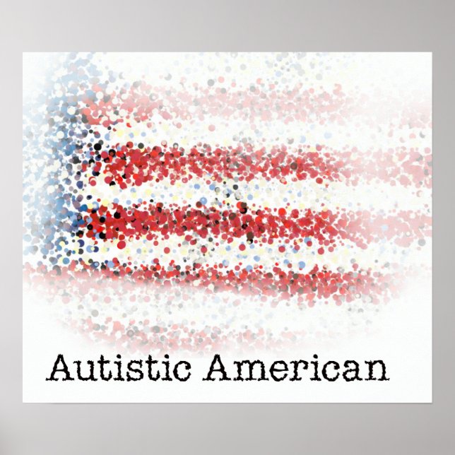 Autistic American Poster (Vorne)