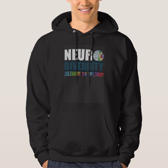 Autistic Awareness Autism Diversity Neurodiversity Hoodie (Vorderseite)