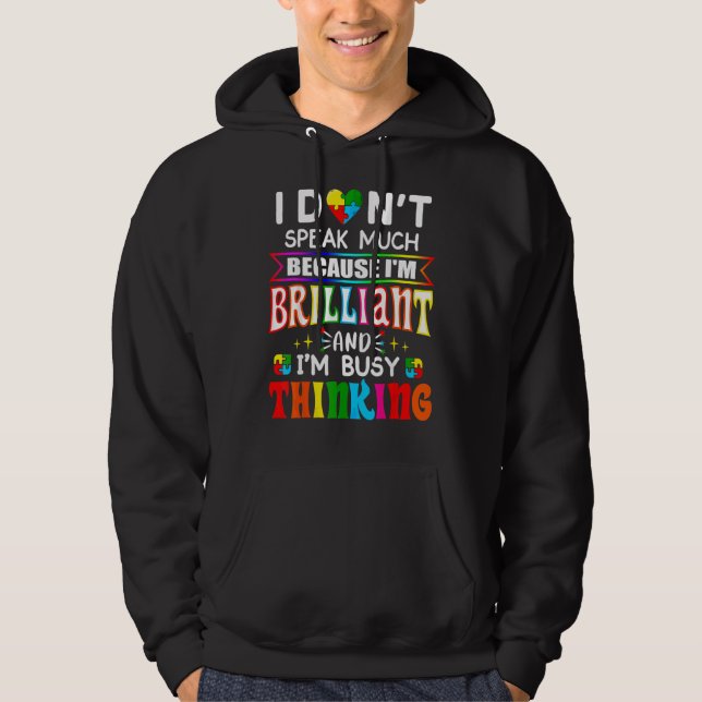 Autistic Boys Girls Hoodie (Vorderseite)