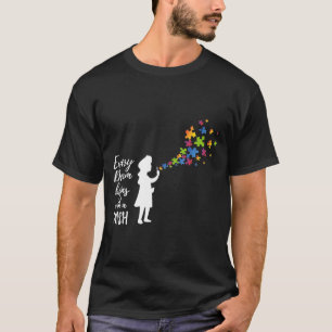 Autistic Girl Autistic Geschenk neu T-Shirt