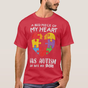 Autistic Kids Autism Awareness Dad Mom Parent Gift T-Shirt