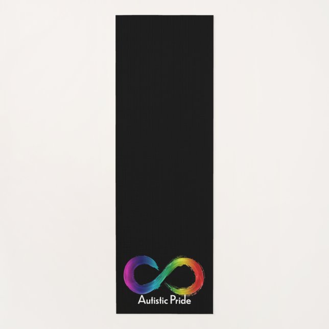 Autistic Pride Yoga Mat Yogamatte (Vorderseite)