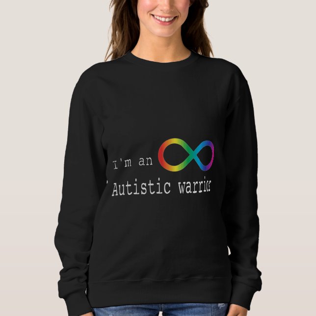 Autistic Warrior Sweatshirt (Vorderseite)