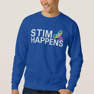 Autistisch, ADHS Stimming Lustiges Shirt, Stim Hap Sweatshirt