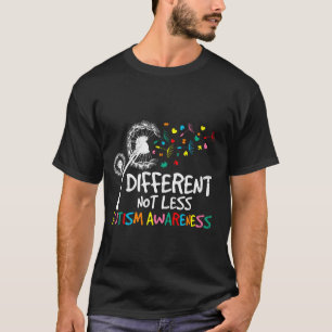 Autistisch ANDERS NICHT WENIGER AUTISMUS Lustiger  T-Shirt