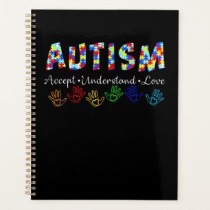 autistisch Autismus akzeptieren Liebe verstehen Planer