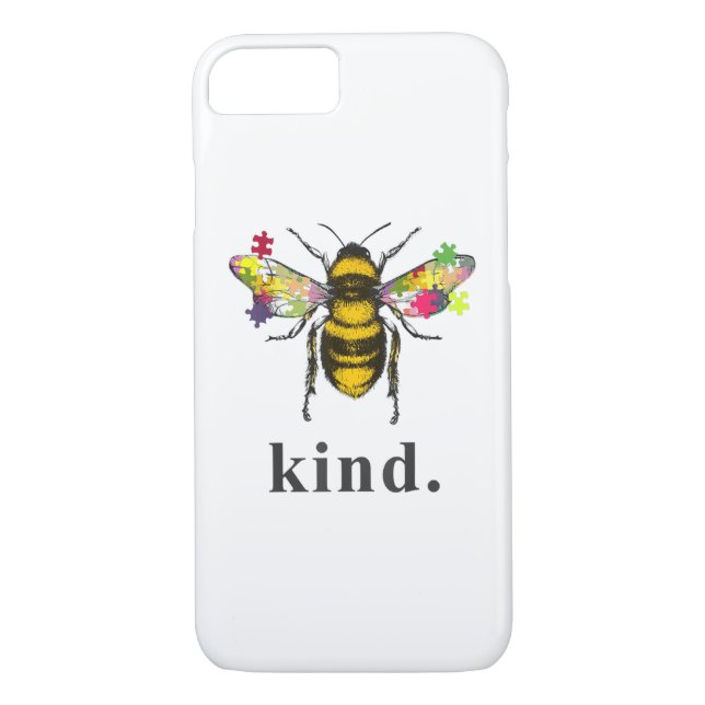 autistisch | Autismus be Kind Beekeeper Puzzle Pie Case-Mate iPhone Hülle (Rückseite)