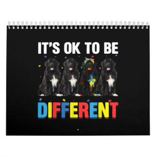 autistisch |Es ist OK, eine andere Neufundland-Mam Kalender