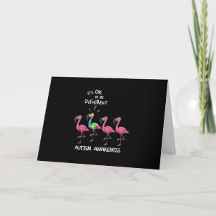 autistisch   Es ist OK, um ein anderes Flamingo Pu Karte