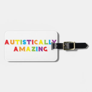 Autistisch fantastisch gepäckanhänger