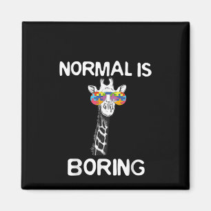 autistisch Normal langweilig Giraffe Puzzle Piec Magnet