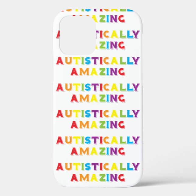 autistisch Phantastisch Case-Mate iPhone Hülle (Rückseite)