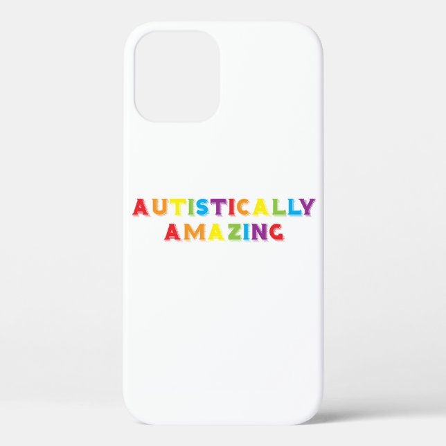 autistisch Phantastisch Case-Mate iPhone Hülle (Rückseite)