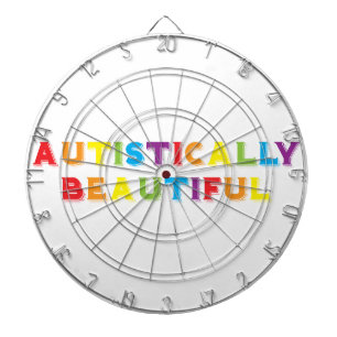 autistisch schön dartscheibe