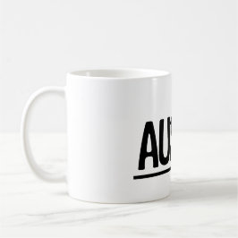 Autistisch und authentisch kaffeetasse